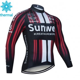 Maillot Cyclisme 2020 Team Sunweb Hiver Thermal Fleece N003